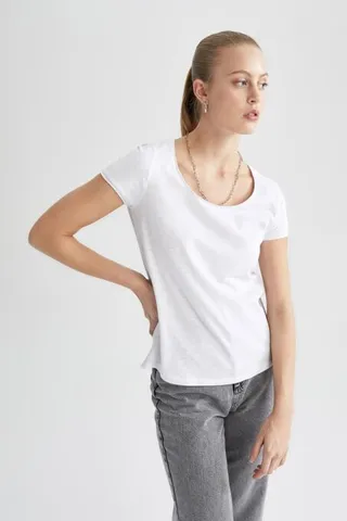 تی شرت آستین کوتاه زنانه دیفکتو