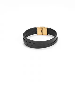 دستبند  چرم طبیعی بیسراک Bisrak کدLeatherBracelet-104