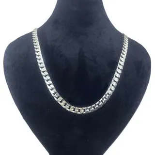 زنجیر نقره مردانه گالری ظهیرالد�ینی مدل کارتیر CRT-LX-60