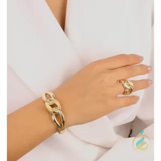 ست انگشتر ودستبند کارتیه طرح لیدی