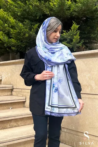 شال نخی - طرح کد 217