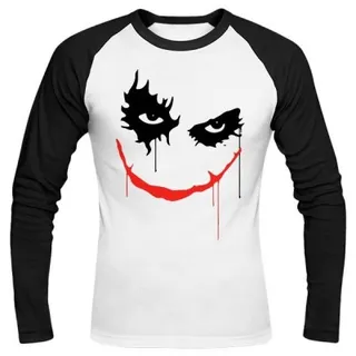 تیشرت آستین بلند رگلان joker wickedness