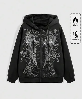 سویشرت مشکی fallen angel