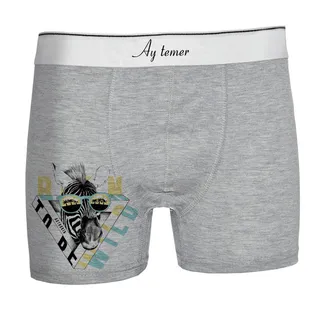 شورت مردانه آی تمر مدل گورخر کد 252