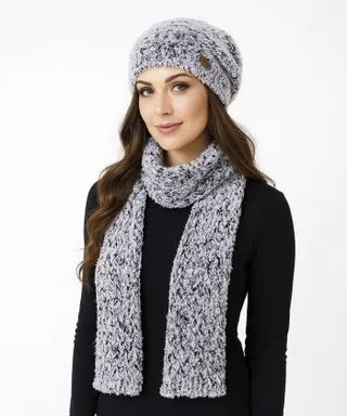 ست كلاه و شال بافت تارتن كد 212000112