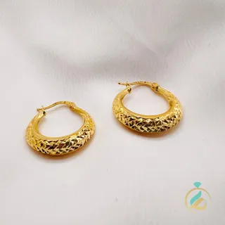 گوشواره طلا آکوانه یکتاخواه