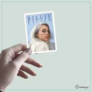 استیکر Billie Eilish look