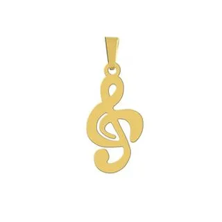 آویز گردنبند هایکا مدل نت موسیقی کد a.h 239