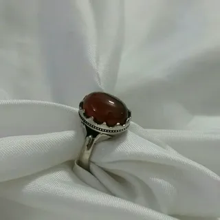 انگشتر مردانه طرح نقره 4