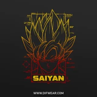 تیشرت Dragon Ball: Saiyan #2