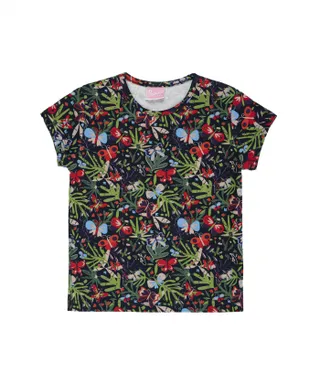 تیشرت آستین کوتاه دخترانه بانی نو مدل 1175