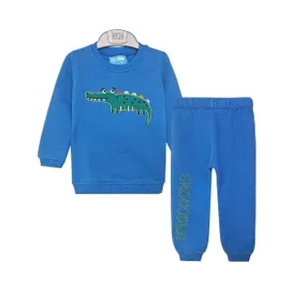 بلوز و شلوار طرح تمساح پسرانه (18 ماه تا 7 سال) کد 629822