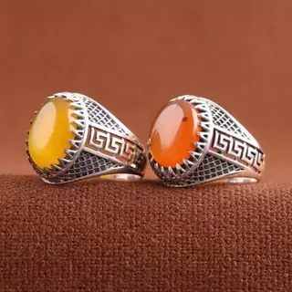 انگشتر شرف الشمس مردانه اصل کد 2061 ( انگشتر مردانه شرف الشمس )
