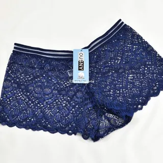 شورت زنانه گیپوری نیم پا French knickers کد 01