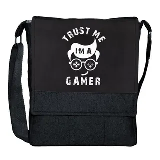 کیف دوشی چی چاپ طرح گیمینگ و گیمر trust me im gamer