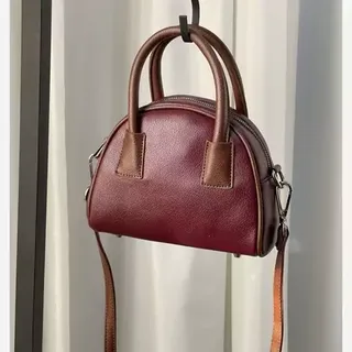 کیف دستی و دوشی جنس شرانگ دورنگ کد 4646