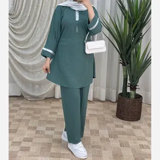 ست تیشرت شلوار کریشه 