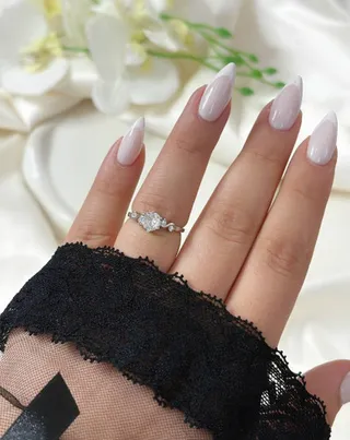 ۰۲۲۵. انگشتر نقره مدل تکتاش بی نهایت