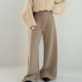 شلوار کتان کج راه کد 102038