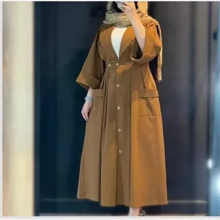 کفتان یقه انگلیسی لنین شسته شده و بدون آبرفت سودا 