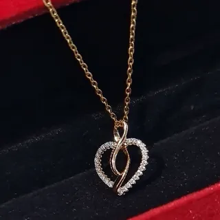گردنبند ژوپینگ قلبی 2
