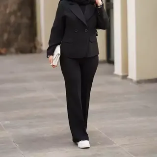 کت شلوار کرپ مازراتی  کت شلوار زنانه کت شلوار اسپرت 