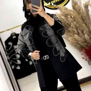 کت مازراتی اعلا نگین پرسی مجلسی زنانه کد2207