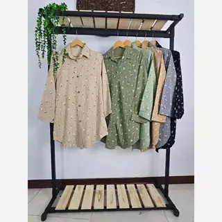  شومیز مانتویی گل گچی عیدانه آیوا گرم بالا چروک �نمیشه  