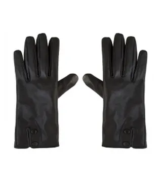 دستکش چرم طبیعی زنانه چرم مشهد Mashad leather مدل R0149