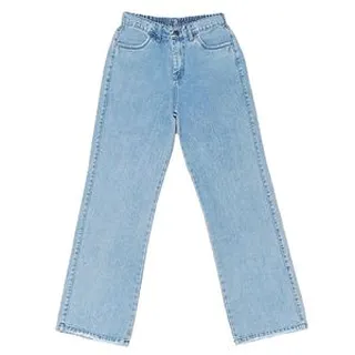 شلوار جین راسته زنانه دیان مدل نیم بگ