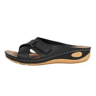 دمپایی طبی زنانه کد 87 رنگ مشکی