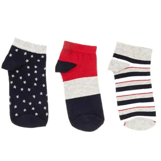 جوراب ساق کوتاه زنانه مادام کوکو مدل Daisi بسته 3 ...