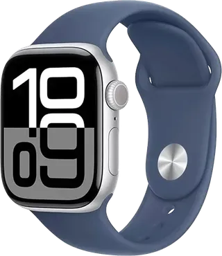 ساعت هوشمند Apple Watch سری 10 مدل  Silver AL Denim SB 46MM