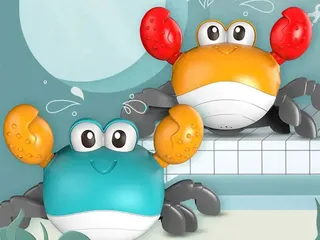 خرچنگ کوکی نخ کش اسباب بازی