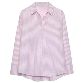 شومیز آستین بلند یقه انگلیسی زنانه استرادیواریوس مدل 10042 رنگ صورتی