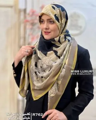 روسری کشمیر وارداتی اعلاR7621