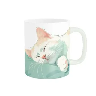 ماگ طرح گربه کد 243